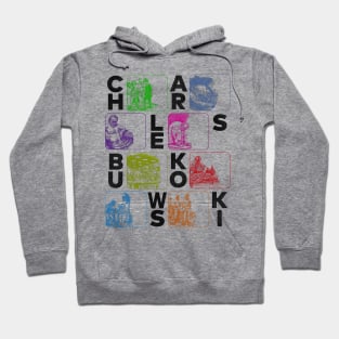 Bukowski Book Illustrations Hoodie